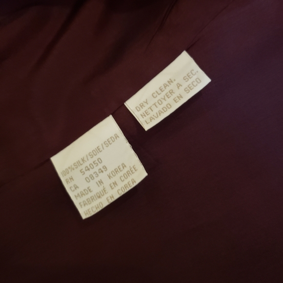 Vintage Jones new york 100% silk blazer - Picture 3 of 5